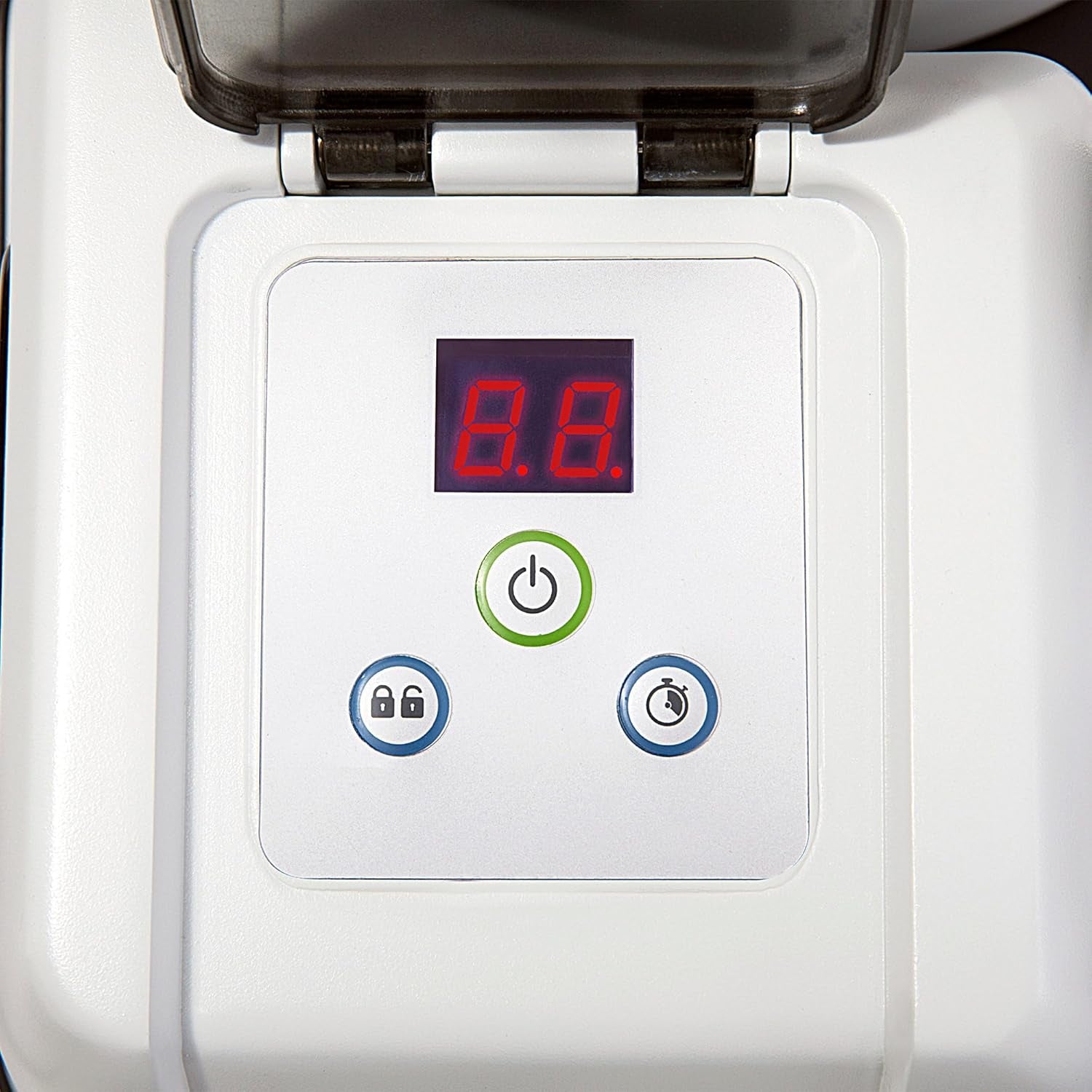 Pompă filtrantă cu nisip Intex 26642 Krystal Clear cu RCD, debit de apă 3500 l/h, debit sistem 2000 l/h, plastic, alb