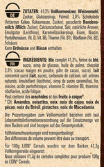 Cereale LION, Cereale de ciocolată cu caramel și 41% făină integrală, pachet 8 x 400 grame Cereale Naty Shop