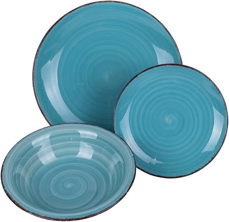 VDE  1996 Baita Acqua Ocean 5907301 Tafelservice aus Steingut, 18-teilig