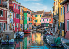 Ravensburger Puzzle 12000623 - Burano în Italia - puzzle jigsaw de 1000 de piese pentru adulți și copii de peste 14 ani, Puzzle Naty Shop Design nou