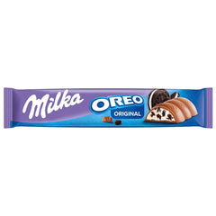 Batoane de ciocolată Milka – Ciocolată cu lapte alpină cu bucăți de biscuiți cu cacao și umplutură fină de cremă de lapte – 36 x 37g
