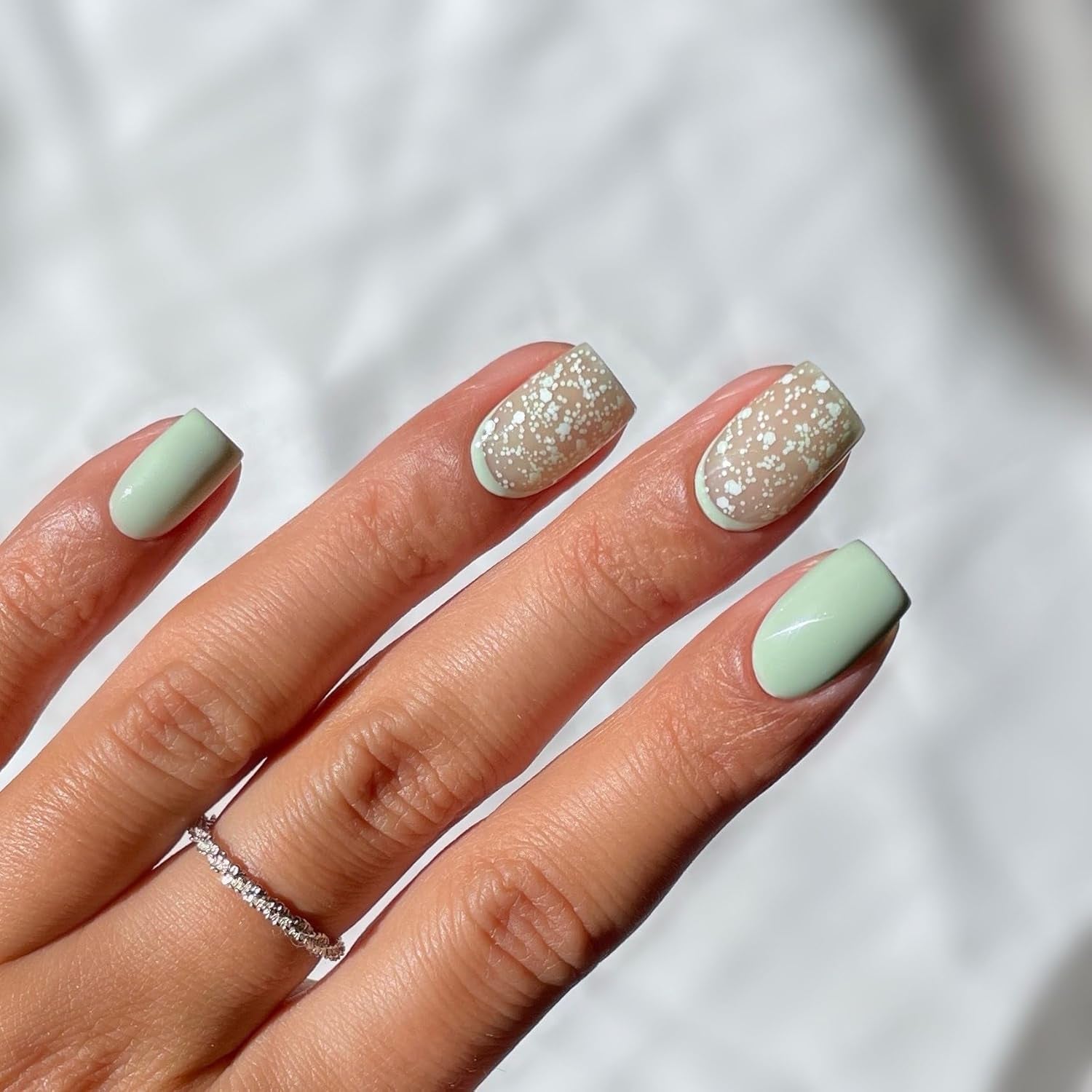 Oja UV Semilac Hybrid 494 Frozen Pistachios 7 ml