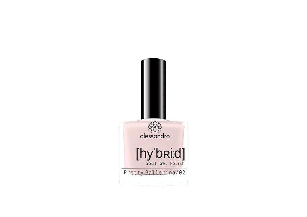 Oja HYBRID alessandro Sinful Glow - Nuanță Nude - Unghii perfecte în doar 3 pași, fără LED - rezistă până la 10 zile! 8 ml