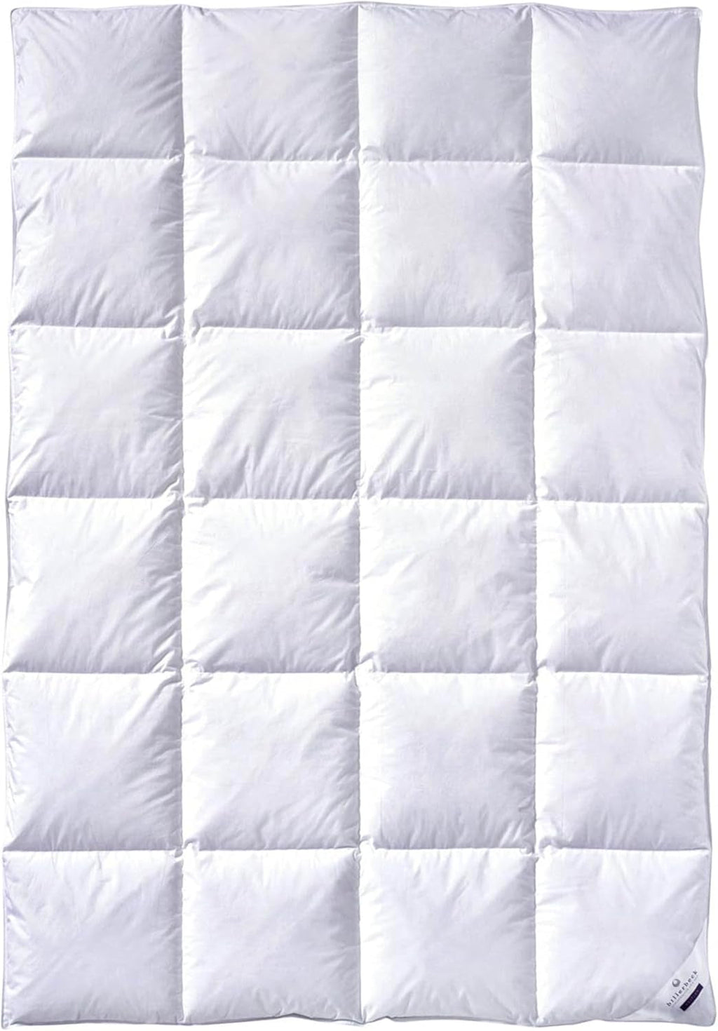 Plapumă din puf Billerbeck Martina® - Plapumă 135 X 200 Cm - Plapumă pentru toate anotimpurile - Potrivit pentru alergici - 90% puf de gâscă, 10% pene de gâscă - Alb Plapumi si pilote Naty Shop Mediu (M) 135 X 200 Cm