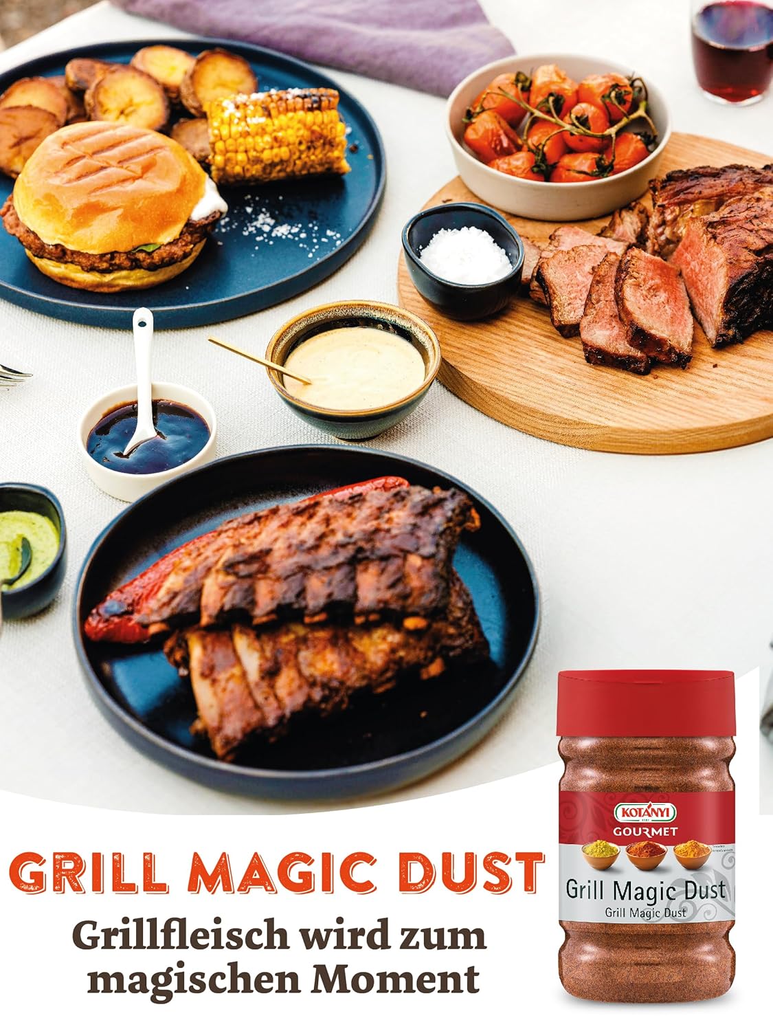 Kotányi Magic Dust Grill Condimente Pentru Gratar - Aromă Perfectă
