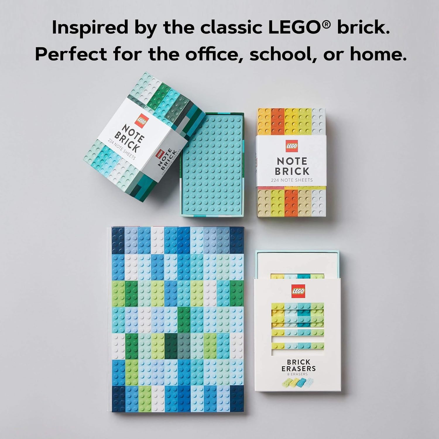 LEGO® Note Brick (Blue-Green): 224 Notes Sheets (LEGO x Chronicle Books)