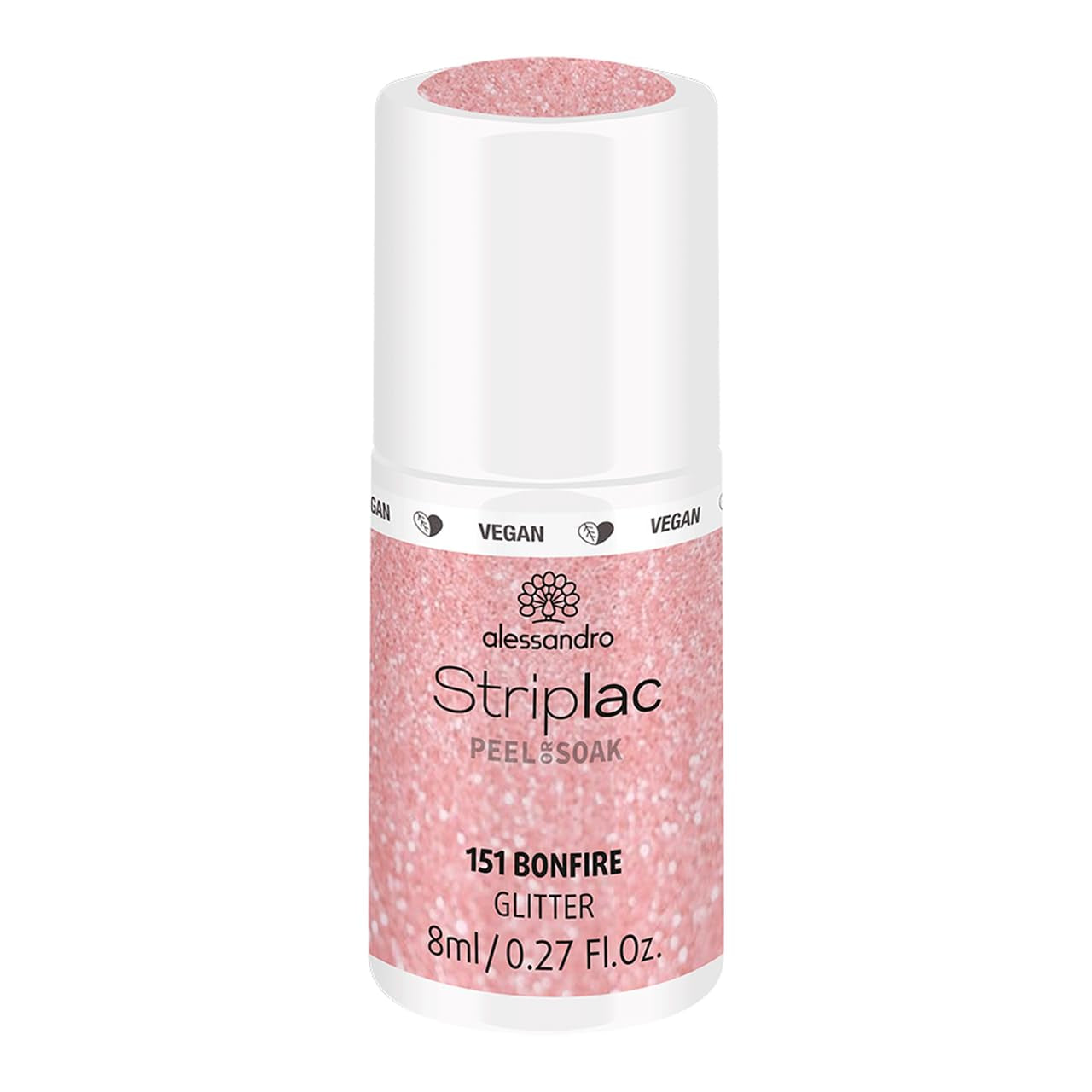 alessandro Striplac UV-Nagellack Lilly Billy – Schonend und langanhaltend – Einfache Entfernung dank Peel-Off-Technologie – Vegan und tierversuchsfrei – 8 ml