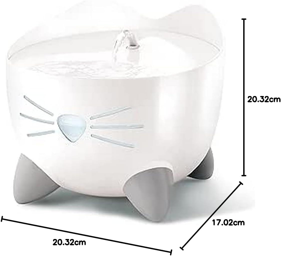 Catit Pixi Fântână de băut pentru pisici, Albă, 1 bucată (1 pachet)