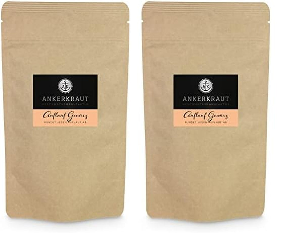 Ankerkraut Auflauf, für Gemüse-, Kartoffel- und Nudelauflauf, Gewürzsalz mit Pfeffer, Petersilie, Knoblauch, Karotte, 90 g im Korkenglas