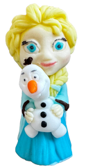 Decoratiune comestibila din zahar, Elsa si Olaf Decoratiuni din Pasta de Zahar Nati Shop
