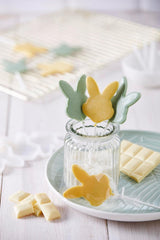 HEITMANN KREATIV - Acadele de ciocolată - Cu coloranți pudră pe bază de plante - Galben și verde - Kit DIY - Paște