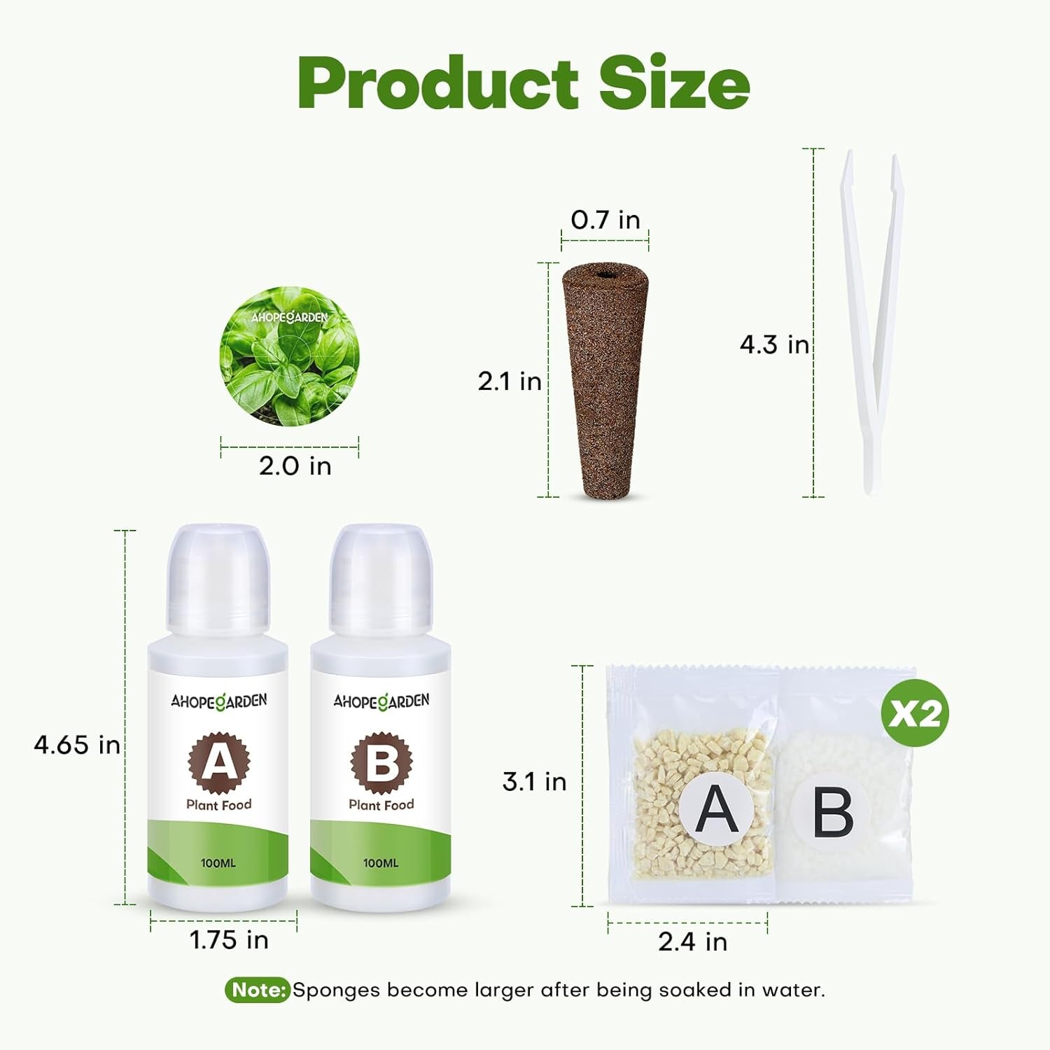 Set de capsule cu semințe, format din 40 de piese, pentru grădinărit în interior, sistem de creștere hidroponică – obișnuit