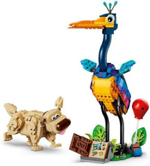 LEGO ǀ Disney and Pixar Kevin und Dug - Spielzeug Golden Retriever Hund & exotischer Vogel - DIY Deko fürs Kinderzimmer - Geburtstagsgeschenk für Mädchen ab 9 Jahren & Fans des Films Oben - 43290