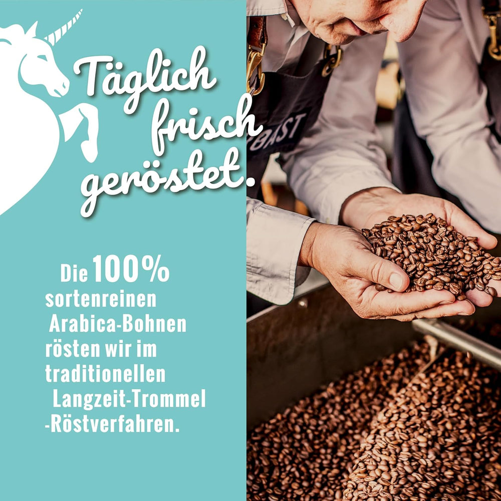 Blank Roast - EINZIG - 1kg - Kaffeebohnen koffeinfrei - 100% Arabica aus Peru - schonend & umweltfreundlich entkoffeiniert - säurearm mit voller Crema - ideal für jede Zubereitungsart