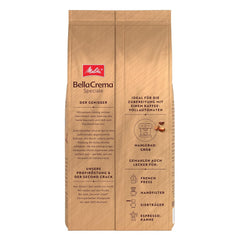 Melitta BellaCrema Speciale Boabe de cafea integrale 1kg, nemăcinate & Barista Classic Crema, Boabe de cafea integrale 1kg, nemăcinate, Boabe de cafea pentru aparate de cafea automate, prăjire medie, tărie 3