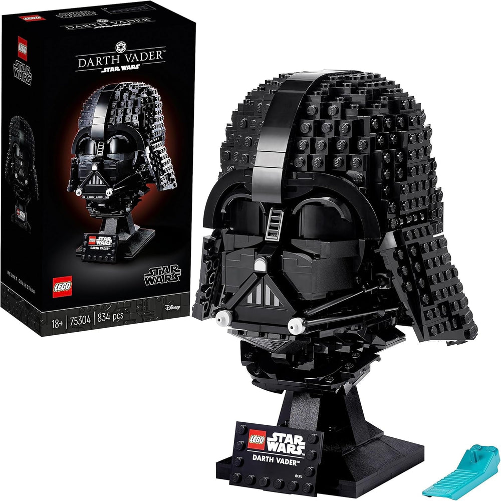 LEGO Star Wars Darth Vader Helmet, set de construcție pentru adulți, idee de cadou pentru bărbați, femei, el sau ea, model de colecție de construit și expus 75304 Seturi de constructie Besuche den LEGO-Store Singur