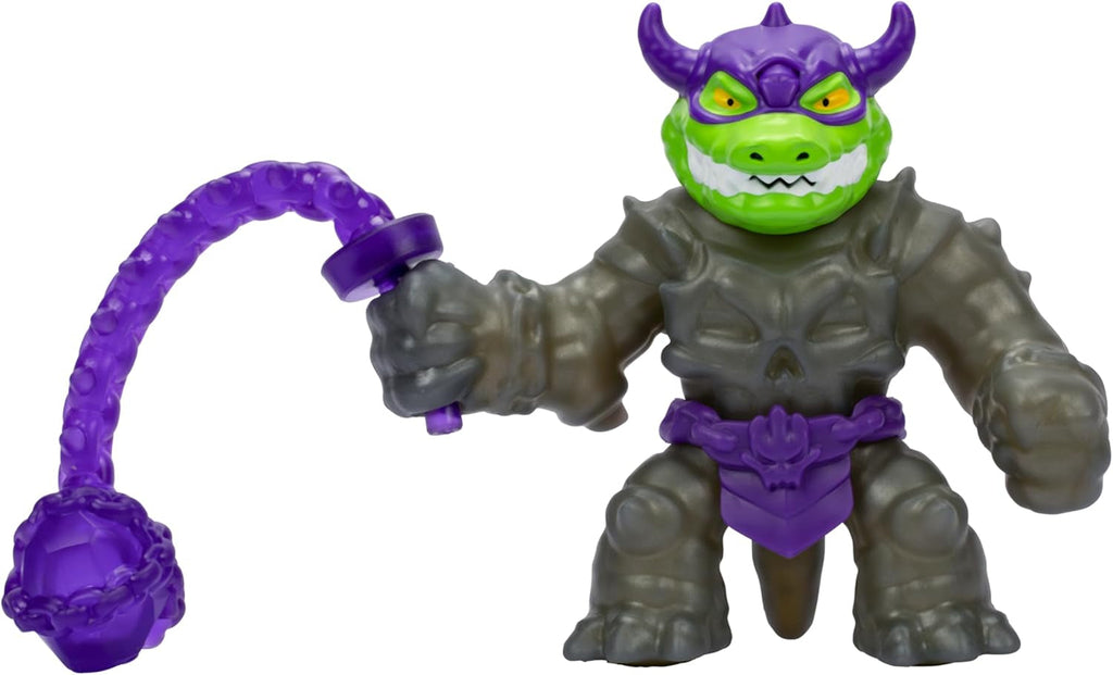 Heroes of Goo Jit Zu Stretch Strikers Deluxe Hero Pack Rock Jaw, figură de acțiune extensibilă cu peste 20 de unelte de luptă grozave Action figures Naty Shop Titlu implicit