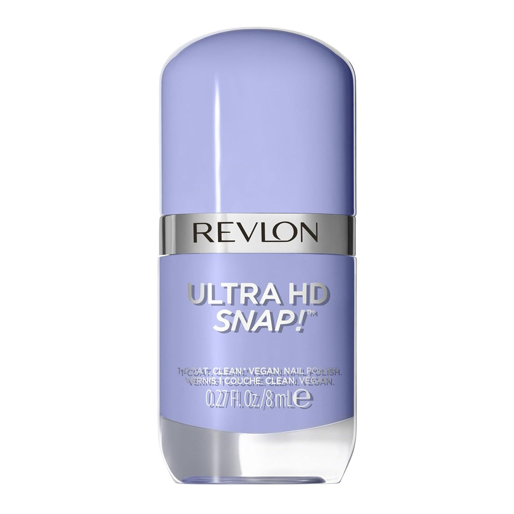 Oja Revlon Ultra HD Snap, formulă vegană de lungă durată, uscare rapidă și aplicare într-un singur strat, acoperire completă, culoare (8 ml) Hot Stuff (007), unisex