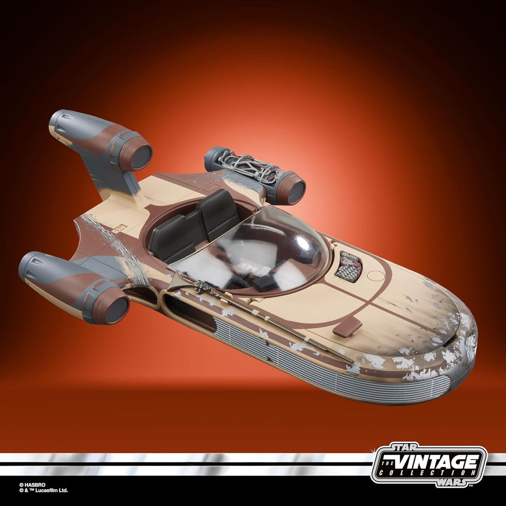 Star Wars Colecția Vintage Landspeeder & Luke Skywalker, Star Wars: O nouă speranță Figura de acțiune și vehicul, 9,5 cm Action figures Naty Shop
