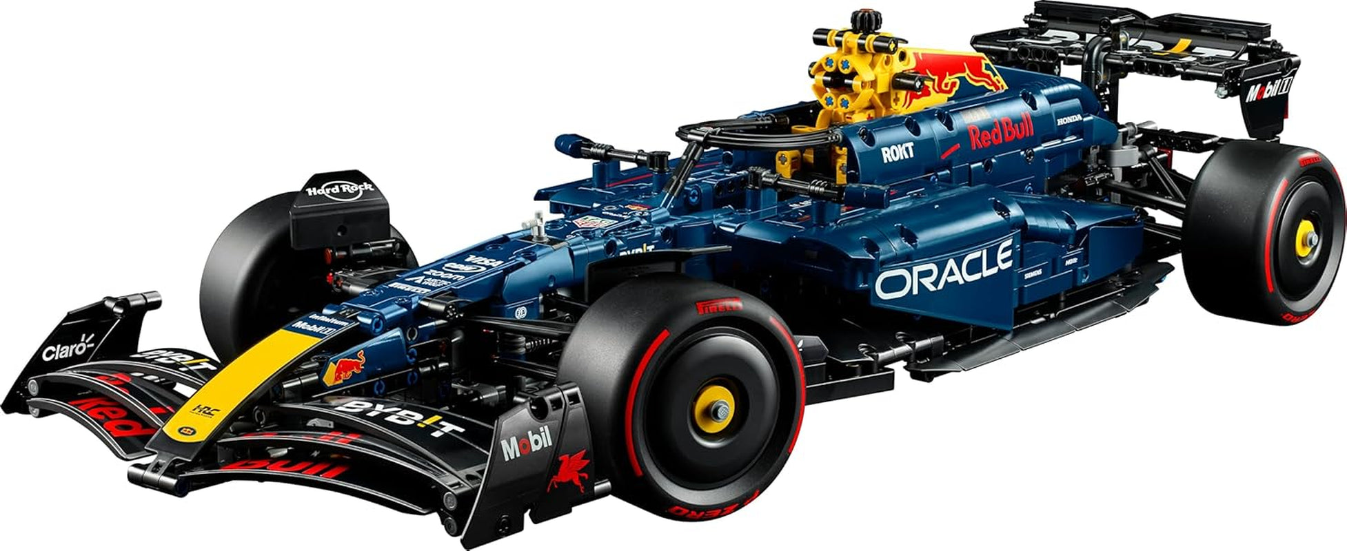 LEGO Technic Oracle Red Bull Racing RB20 F1 Rennauto Modell - Formel 1 Bauset zum Sammeln - V6-Motor, Getriebe, Lenkung & DRS im Maßstab 1:8 - Geschenkidee für Erwachsene & Teenager 42206