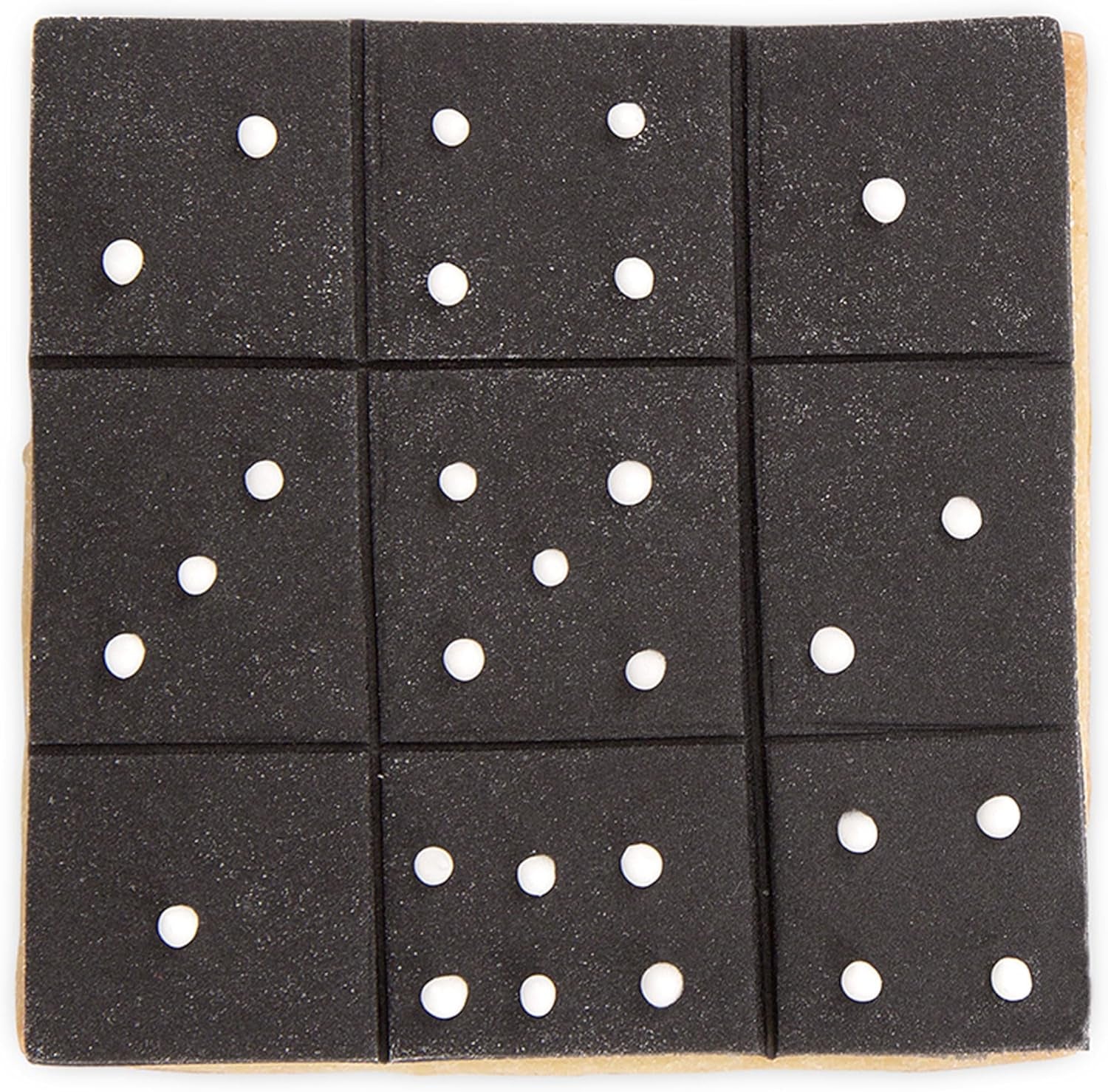 Formă de biscuiți în formă de cub, aprox. 6 cm, argintie