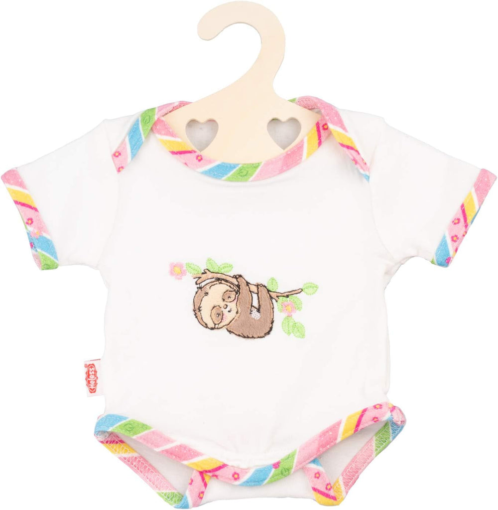 Heless 2911 - Body für Puppen im Faultier Flauschi Design, Größe 35 - 45 cm