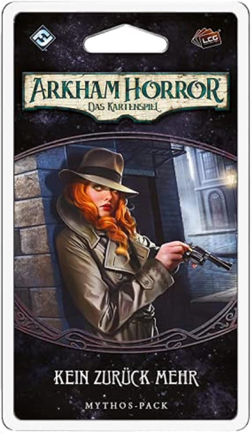 Fantasy Flight Games, Arkham Horror: LCG, Joc de bază, Joc pentru experți, Joc de cărți, 1-4 jucători, Vârste 14+, 45+ minute, Germană, Multicolor, Colorat
