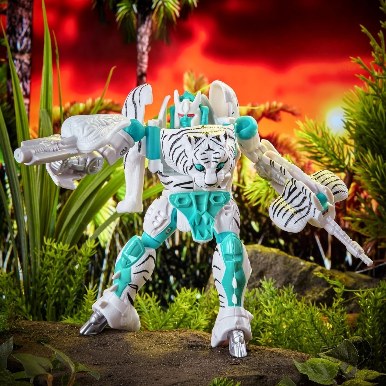 Transformers Toy Vintage Beast Wars, Tigatron Action Figure To Collect (12.5 Cm), pentru adulți și copii 8+, F4225, Multi, mărime unică Action figures Naty Shop