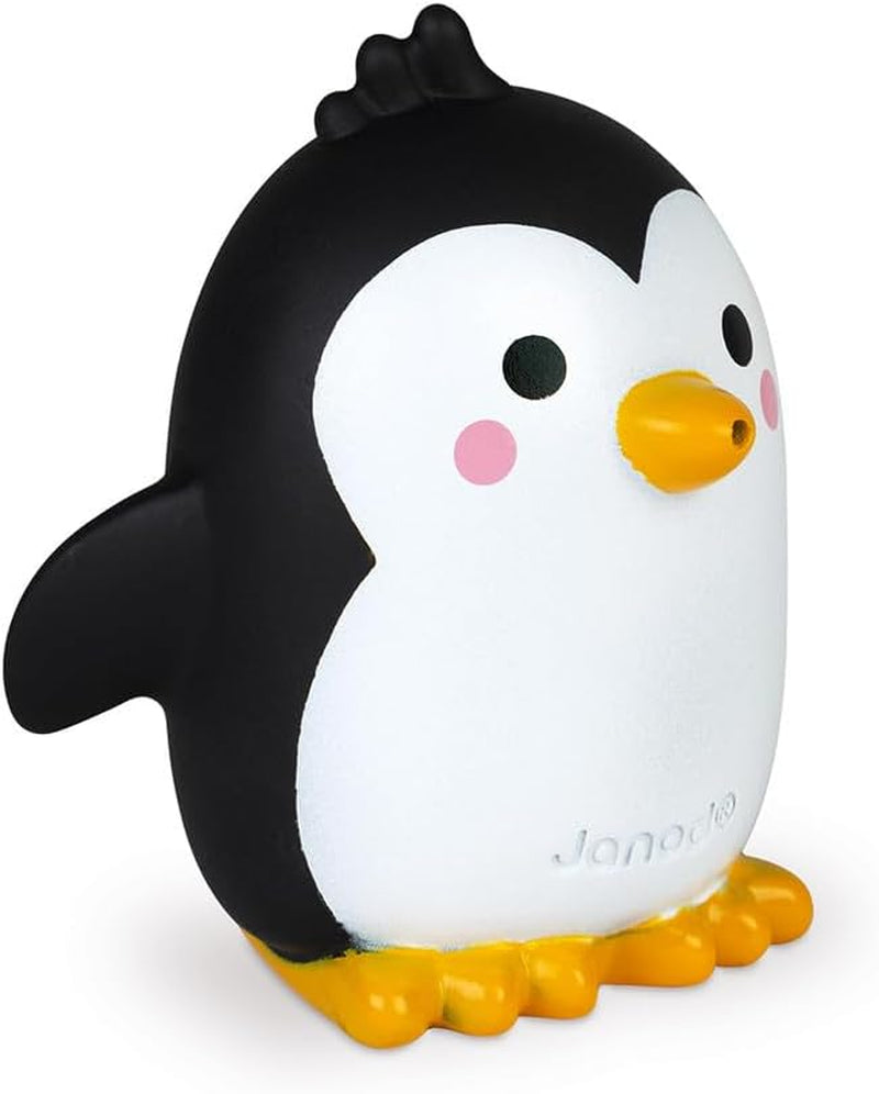 Janod - Strop de apă "Animale polare", 4 bucăți - Jucărie de baie pentru copii - De la 10 luni, J04704 Jucarii Bebe Naty Shop