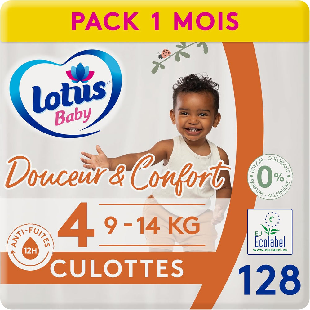 Douceur Naturelle – Chiloți, Mărimea 6 (16-26 kg) Pachet 1 lună – 112 chiloți