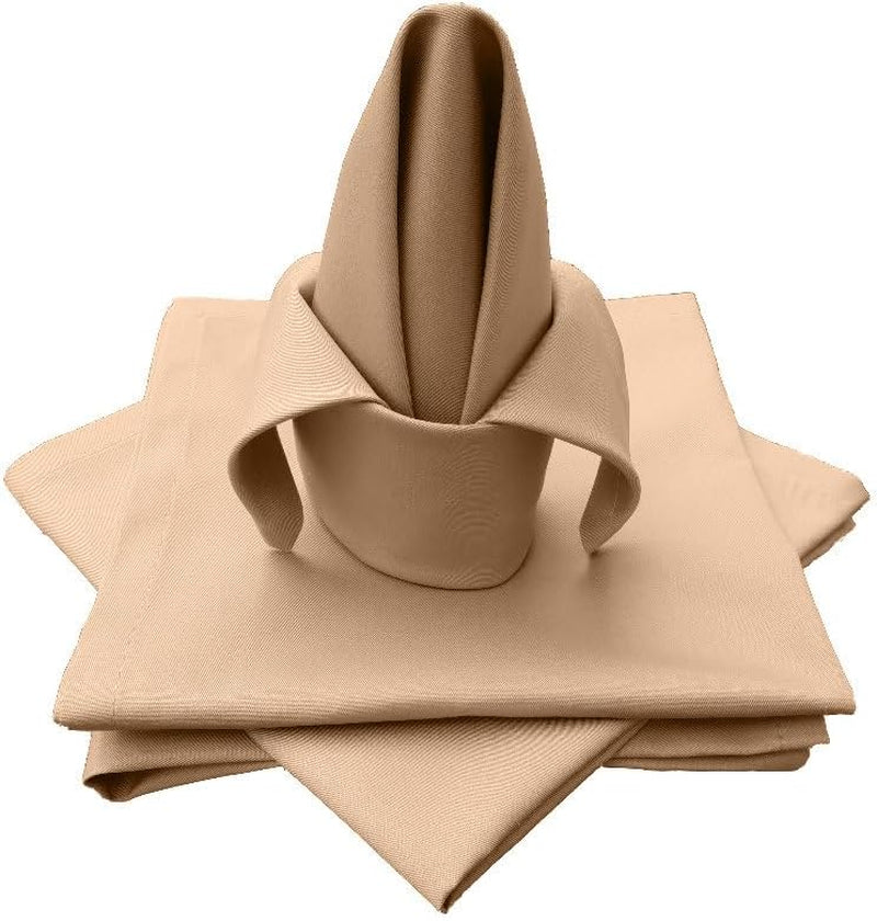 Lemos Home Șervețel de masă din țesătură de înaltă calitate 4 bucăți 100% bumbac Colecție Concept, culoare și dimensiune selectabile (Set de 4 șervețele din țesătură - 45X45Cm, roșu)