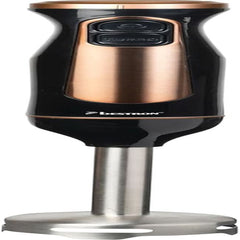 Bestron Stabmixer, Pürierstab Mit 2 Geschwindigkeitsstufen & Ergonomischer Handgriff, Staab Abnehmbar, Material: Edelstahl, Farbe: Schwarz/Silber Bucatarie Naty Shop Kupfer