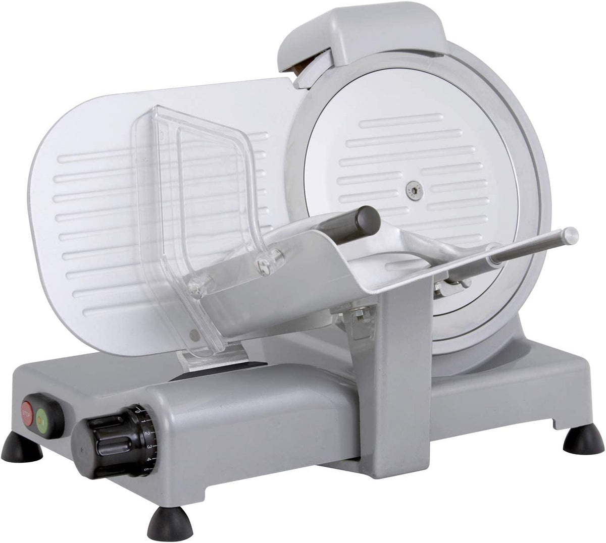 90018 Luxury 22 GS, feliator electric, aluminiu, argintiu/negru Rasnite si Feliatoare Naty Shop Argintiu / Negru Luxus Gs 22 Cm