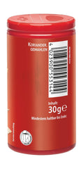 Bamboo Garden - Koriander gemahlen | Vegan, natürliche Zutaten | 30 g in der Dose