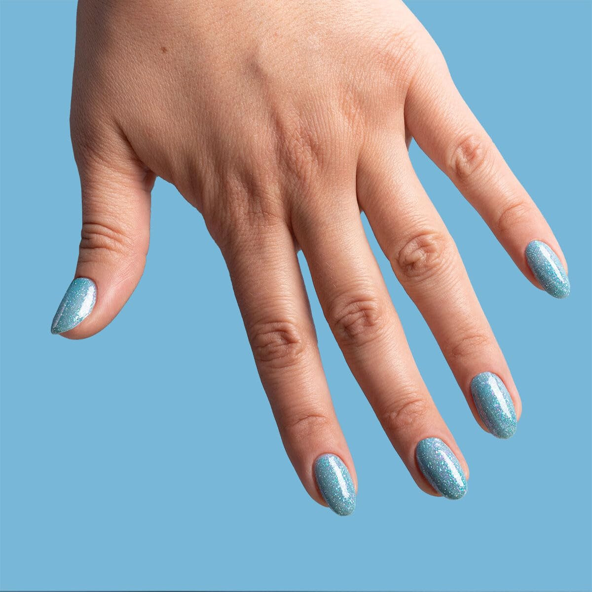 Oja UV Semilac Hybrid 240 Icy Waterfall 7ml, colecția Seaqueen