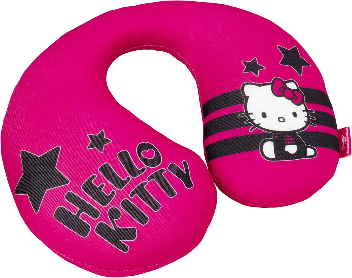Pernă de gât HELLO KITTY Star pentru băieți și fete. Confortabilă și funcțională. Universală, 100% lavabilă. Perne calatorie Naty Shop Titlu implicit
