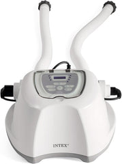 Intex 26668 – Sistem de filtrare cu apă sărată Krystal Clear, pentru pompă de filtrare 2650-12112 L/h, pentru piscine mici de până la 26500 L, plastic, alb