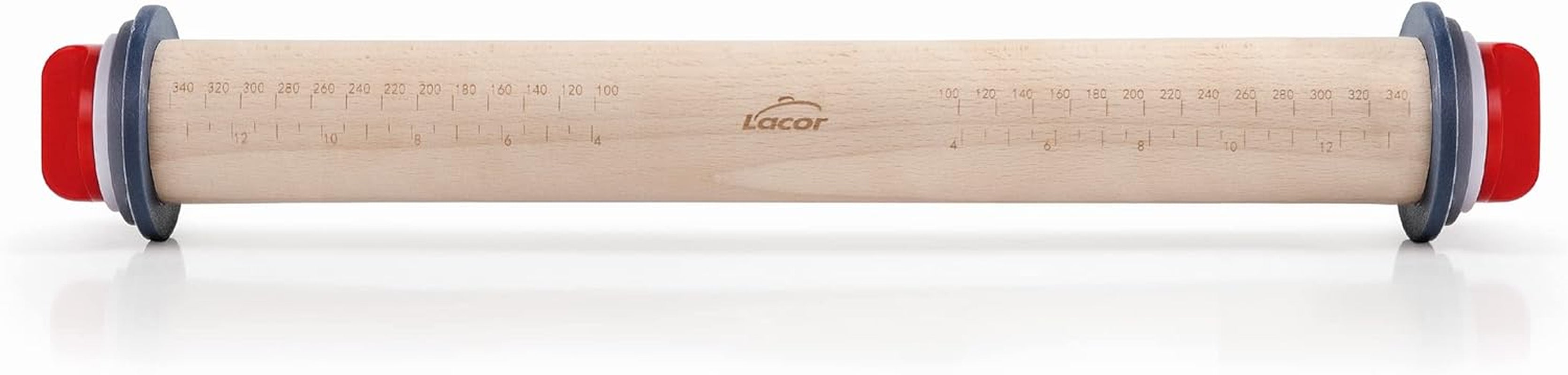 67142 Sucitor din lemn de fag 34 cm cu inel pentru vin, lemn, maro, 42 x 6 x 6 cm