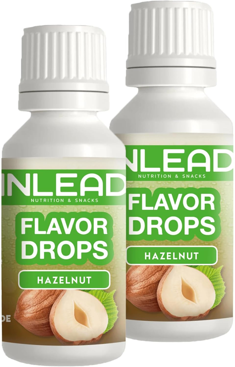 - picături de aromă | Zahăr -gratuit și calorii -Free Aroma pentru Indulcitori Naty Shop 2X 30Ml Hazelnut - Haselnuss