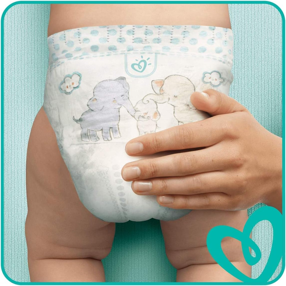 Scutece Pampers 81657566 Baby-Dry Pants, albe