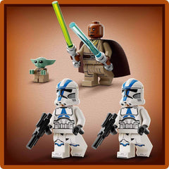 LEGO Star Wars Escape With The BARC Speeder, the Mandalorian Set, Toy Bike With Sidecar, Includes The Figures Kelleran Beq And Grogu, Gift For Boys And Girls From 8 Years 75378 Seturi de constructie Besuche den LEGO-Store