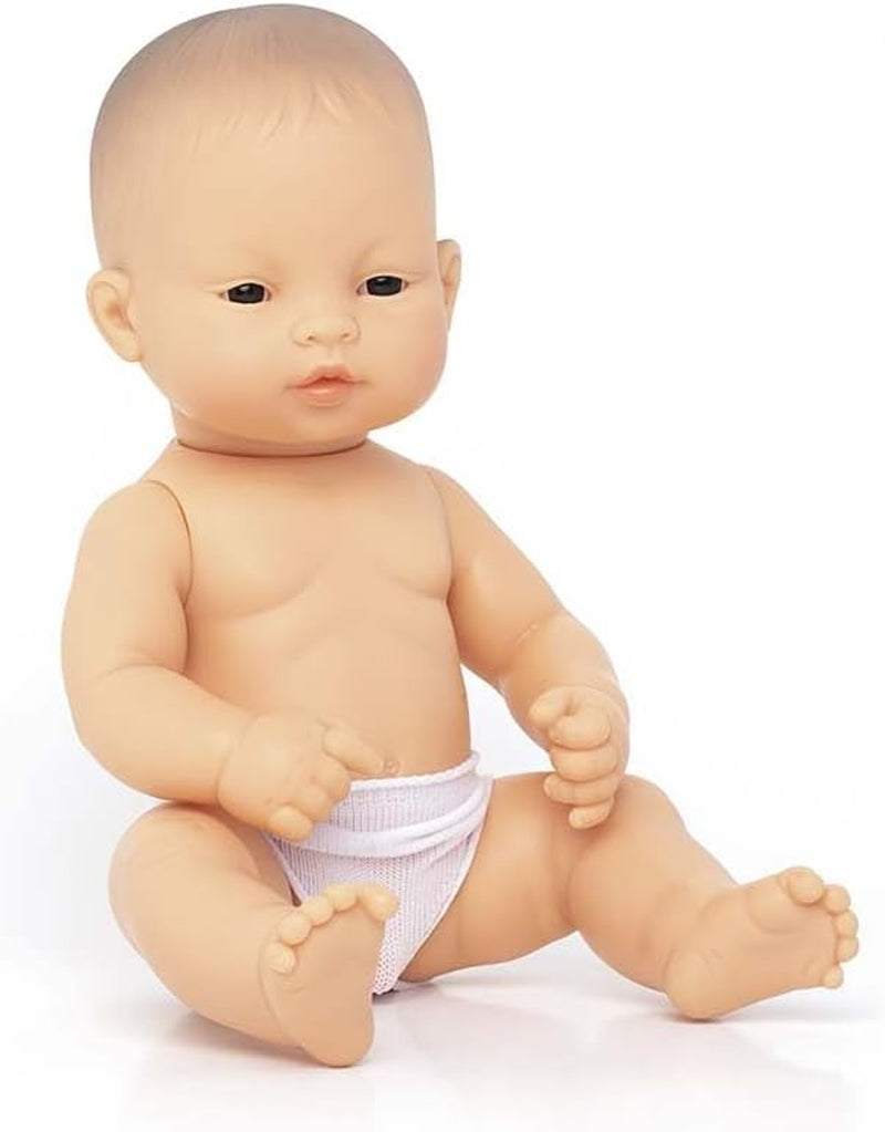Miniland 31037 - Baby südamerikanischer Junge Tüte - ohne Unterwäsche, 32 cm