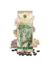 Cafea Espresso Organică, Pliculețe 250g - Prăjită Tradițional la Foc de Lemne, Artizanală - Boabe de Cafea Organică Premium pentru Espressoare Automate și Portafiltru