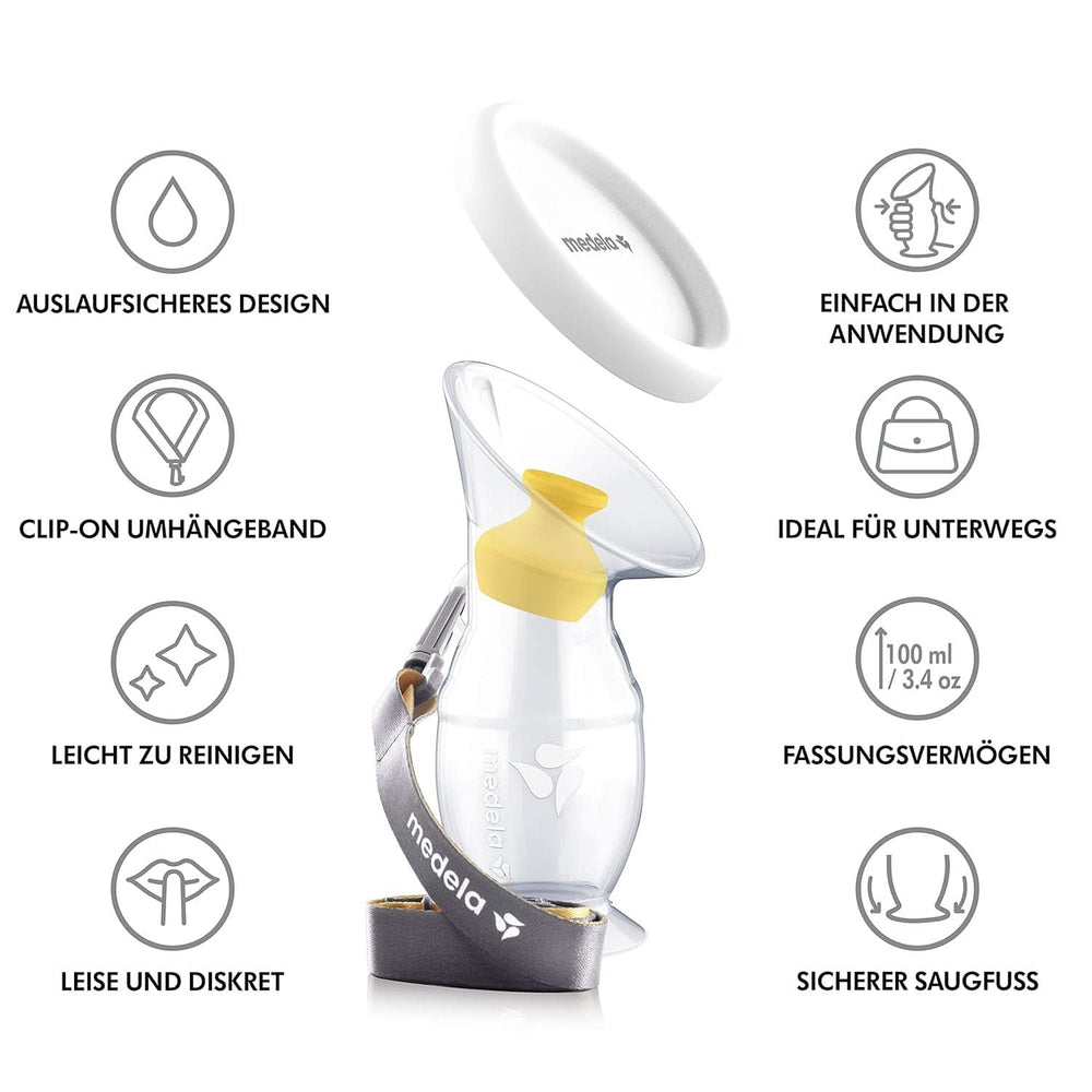 Medela Colector de lapte matern fabricat din silicon Accesorii Hrana si Alaptare Bebe Naty Shop
