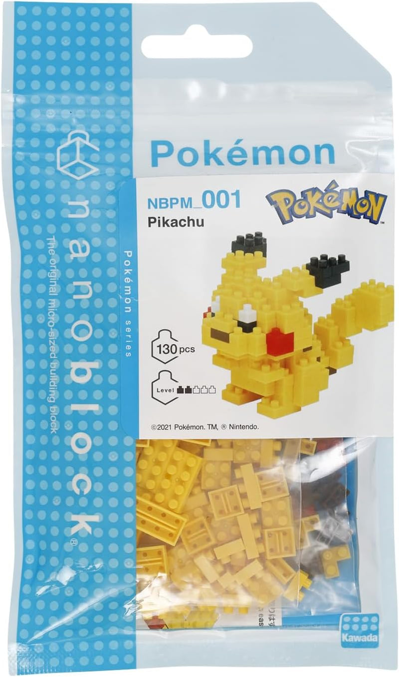 nanoblock Pokemon Pikachu NBPM-001, S