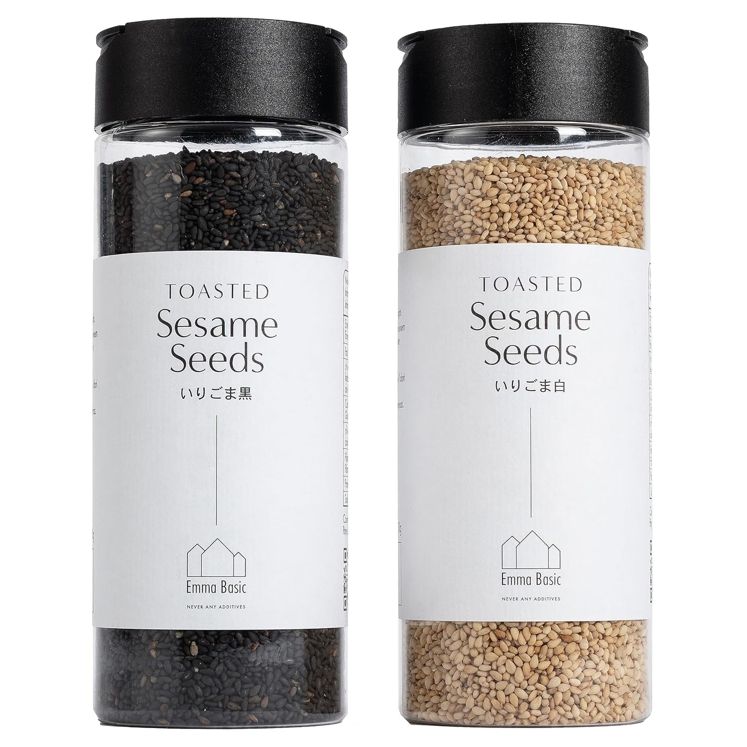 - Gerösteter schwarzer Sesam 150g | Ballaststoffreich | Proteinquelle | vegan | Reiches Aroma | Antioxidantien | Einfach streuen