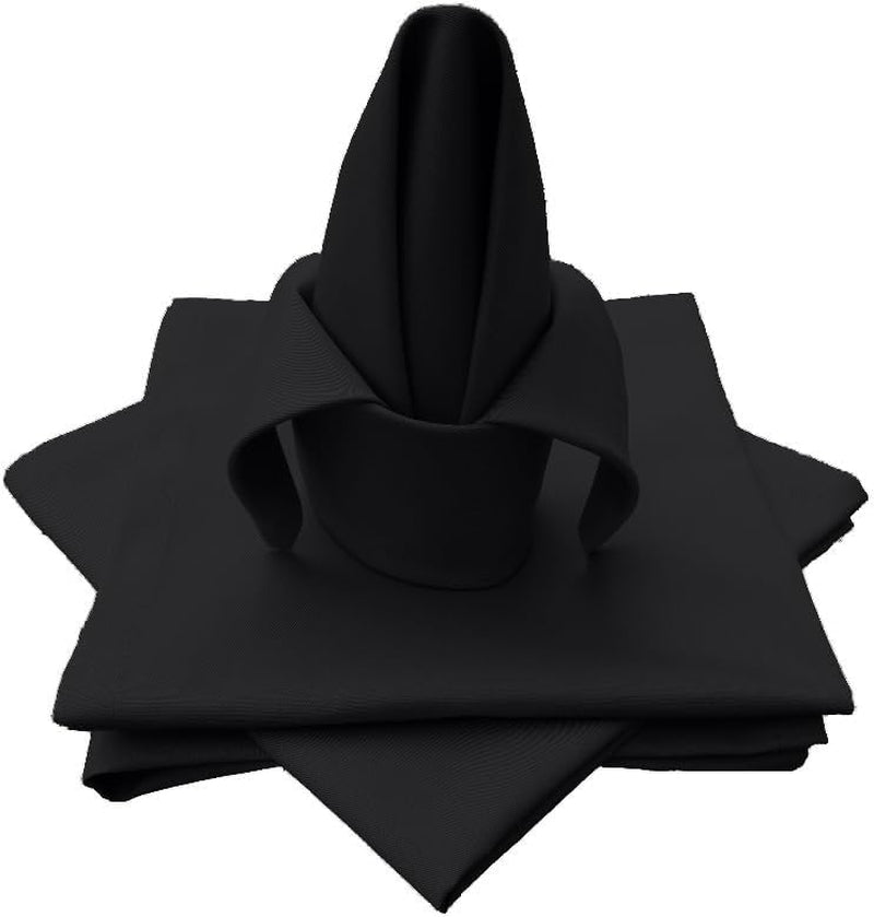 Lemos Home Șervețel de masă din țesătură de înaltă calitate 4 bucăți 100% bumbac Colecție Concept, culoare și dimensiune selectabile (Set de 4 șervețele din țesătură - 45X45Cm, roșu)