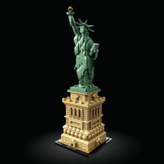 LEGO Architecture Statuia Libertății, set mare, kit model, suvenir New York, potrivit ca decor pentru casă și birou, idee de cadou pentru copii și adulți 21042 Seturi de constructie Besuche den LEGO-Store