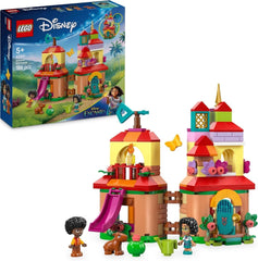 LEGO Ç€ Disney Encanto Mini House, jucărie de construcție pentru fete de la 5 ani, jucărie de fantezie și set de construcție cu Mirabel și Antonio Mini Dolls, o figură Capybara și cheie 43261 Seturi de constructie Besuche den LEGO-Store Titlu implicit