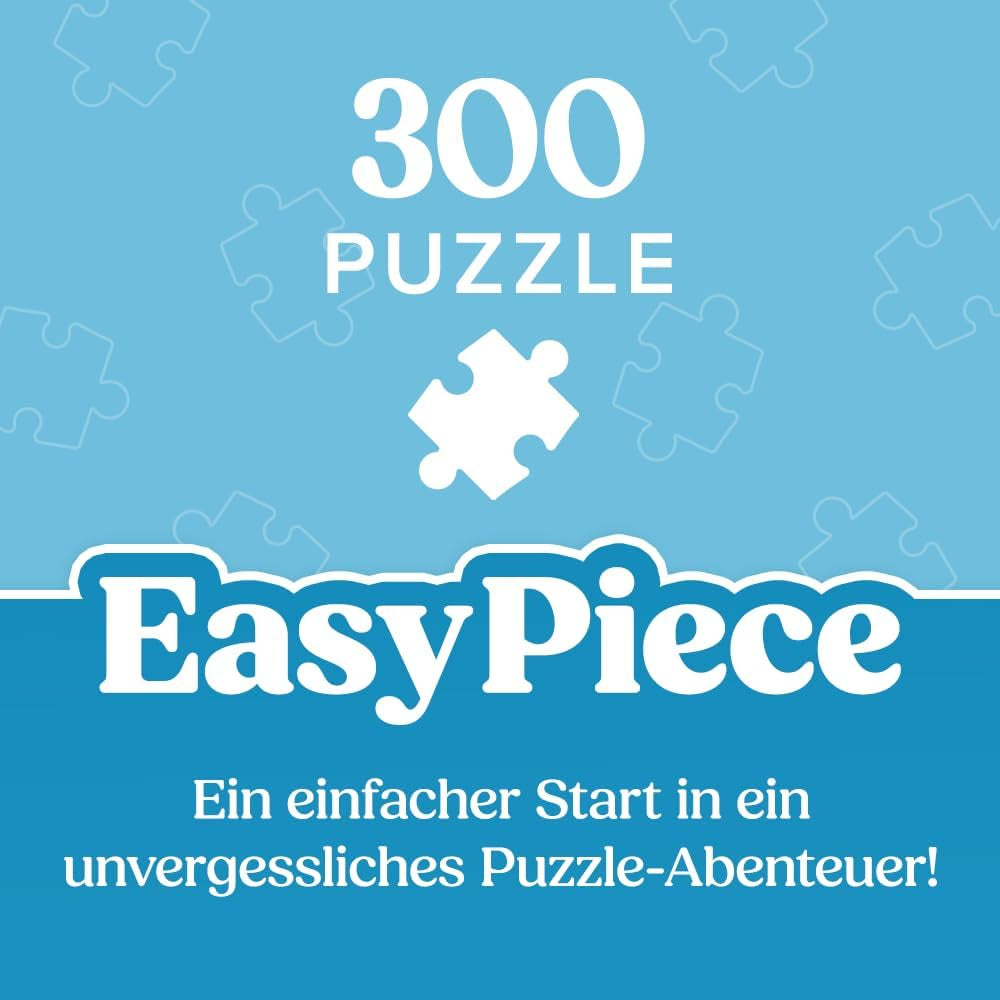 Trefl - Easypiece Puzzle: Dimineața în bucătărie - 300 de piese - Piese mari, Ușor de puzzle, Pentru adulți și copii de 10 ani și peste Puzzle Naty Shop